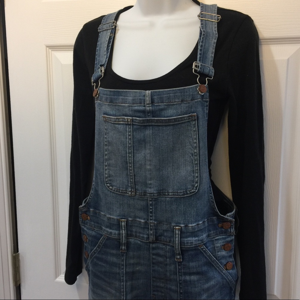 Madewell Skinny Overalls in Adrian Wash - Picture 3 of 8